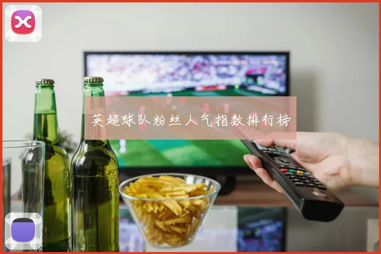 英超球队粉丝人气指数排行榜